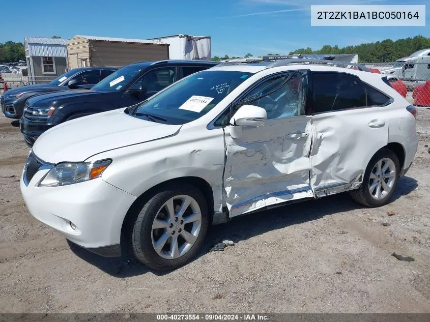 2T2ZK1BA1BC050164 2011 Lexus Rx 350