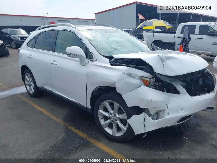 2T2ZK1BAXBC049904 2011 Lexus Rx 350