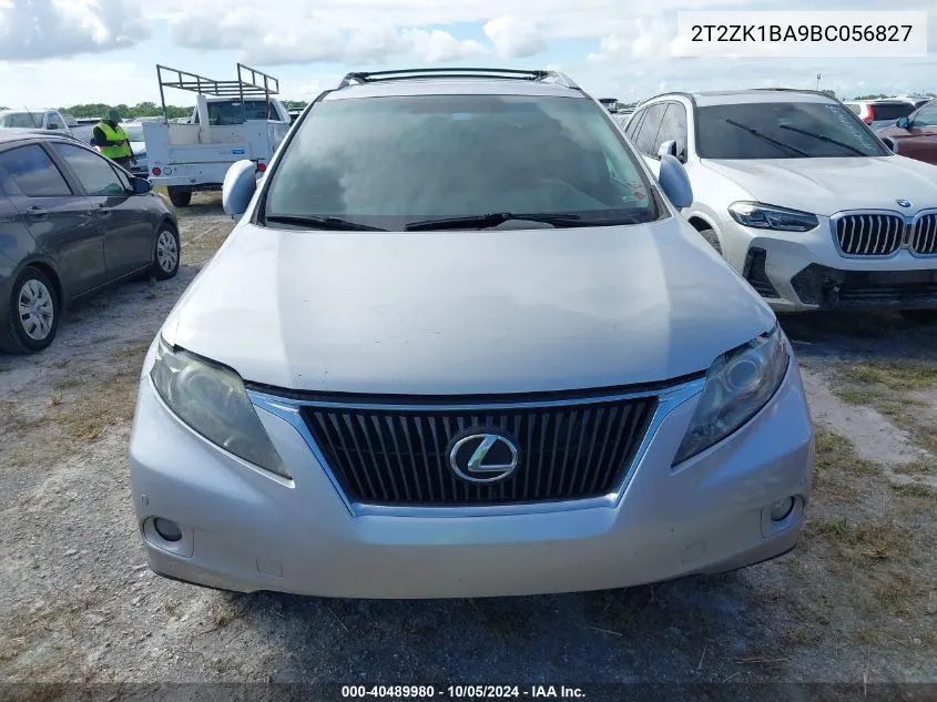 2T2ZK1BA9BC056827 2011 Lexus Rx 350