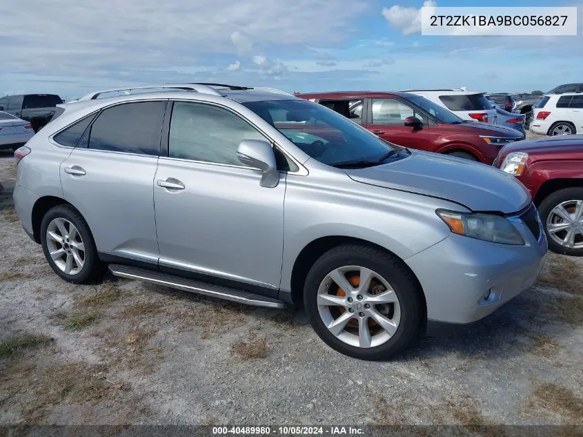 2T2ZK1BA9BC056827 2011 Lexus Rx 350