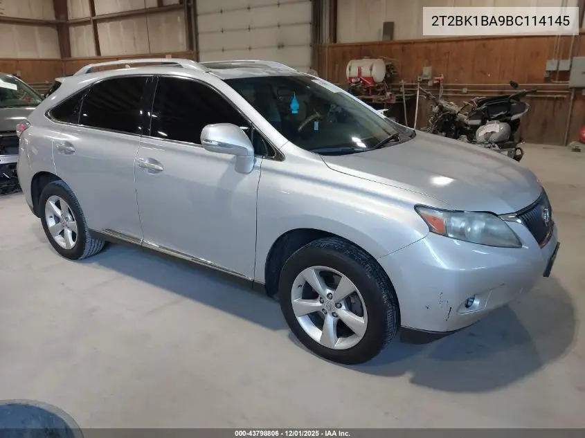 2T2BK1BA9BC114145 2011 Lexus Rx 350