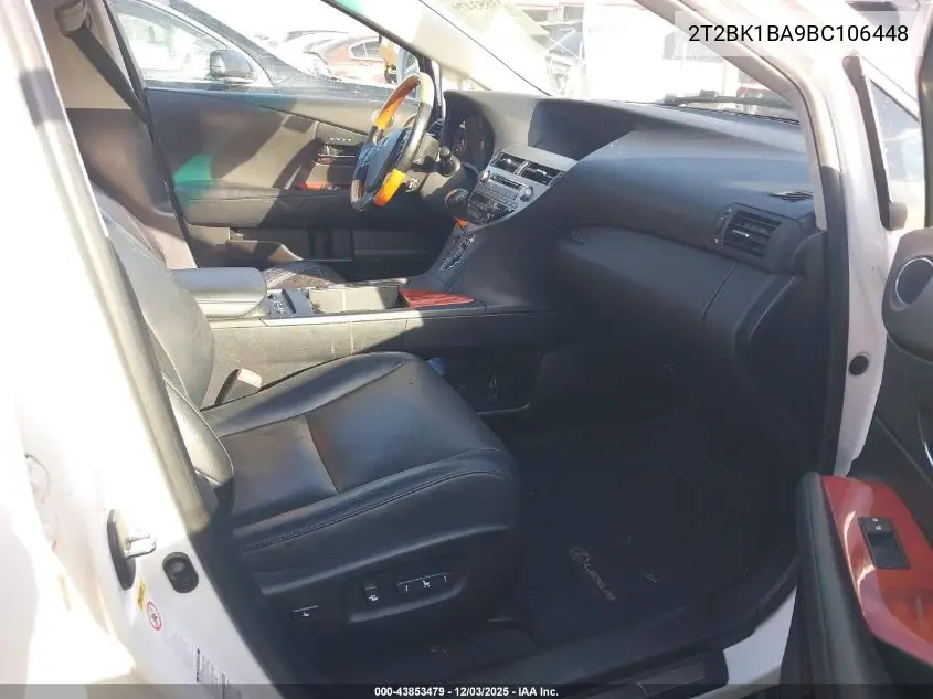 2T2BK1BA9BC106448 2011 Lexus Rx 350