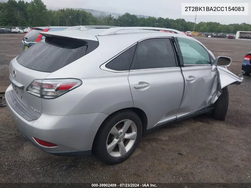 2T2BK1BA2CC154083 2012 Lexus Rx 350 350