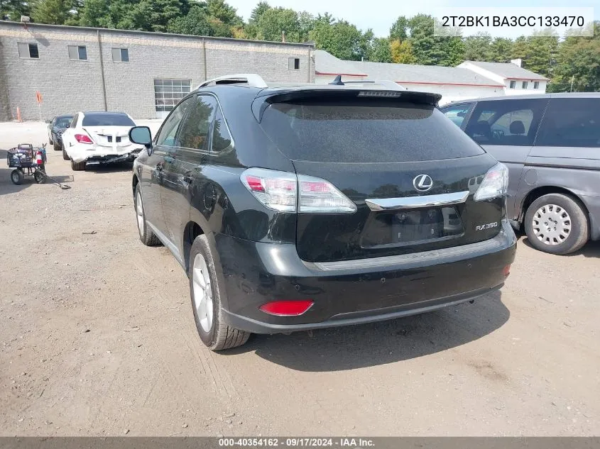 2T2BK1BA3CC133470 2012 Lexus Rx 350