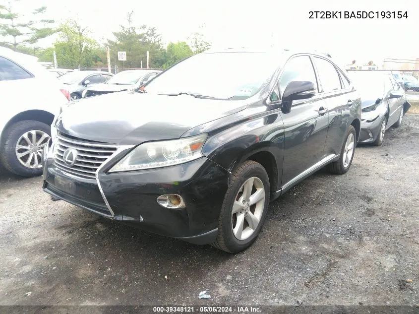 2T2BK1BA5DC193154 2013 Lexus Rx 350