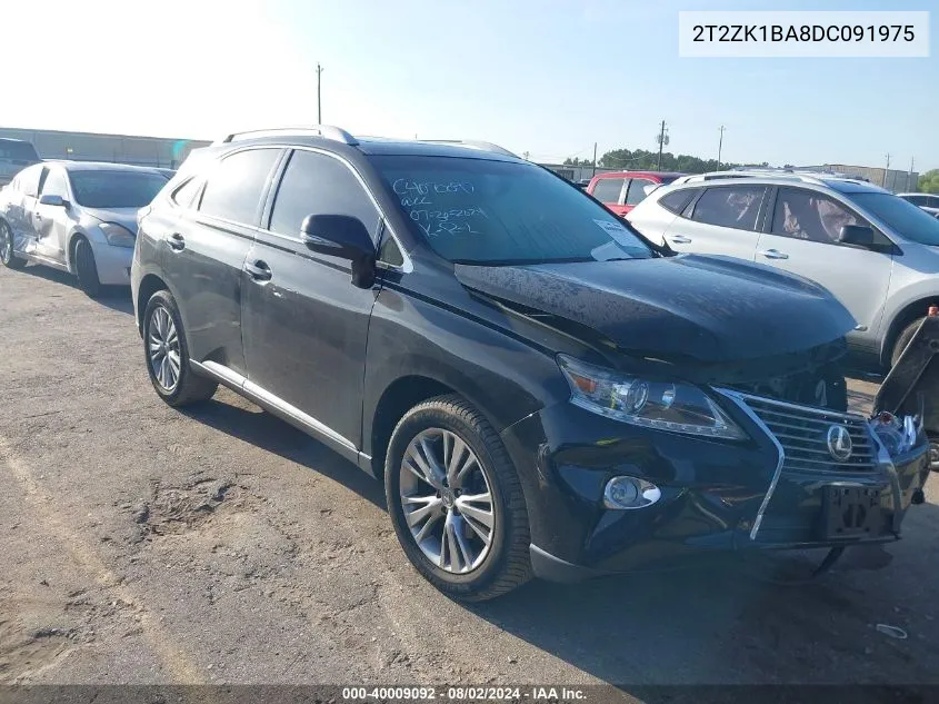 2T2ZK1BA8DC091975 2013 Lexus Rx 350