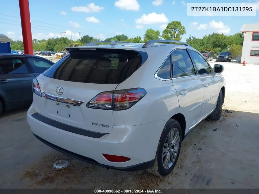 2T2ZK1BA1DC131295 2013 Lexus Rx 350