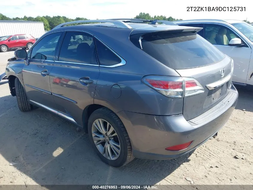 2T2ZK1BA9DC125731 2013 Lexus Rx 350