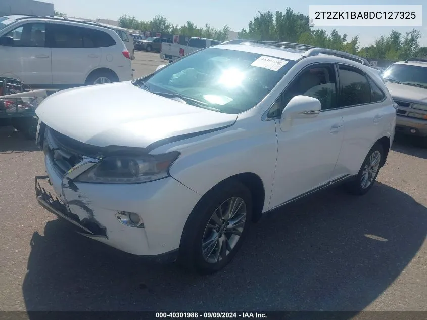 2T2ZK1BA8DC127325 2013 Lexus Rx 350