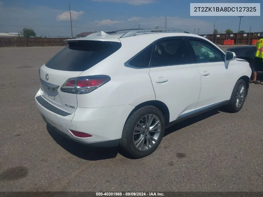 2T2ZK1BA8DC127325 2013 Lexus Rx 350