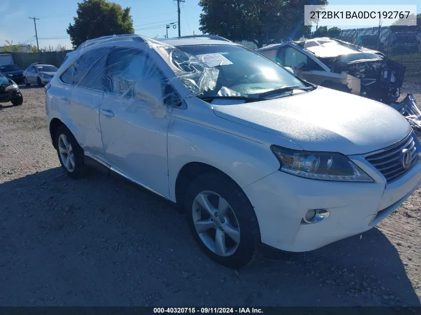 2T2BK1BA0DC192767 2013 Lexus Rx 350 350/Base/F Sport