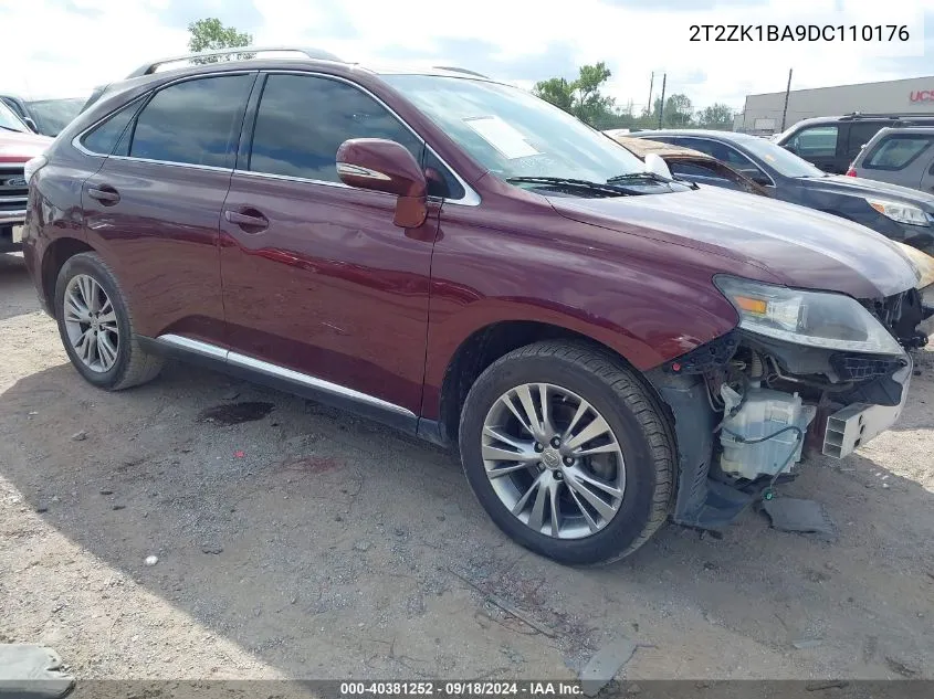 2T2ZK1BA9DC110176 2013 Lexus Rx 350