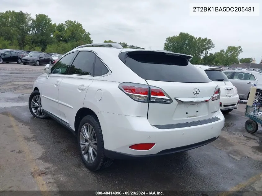 2T2BK1BA5DC205481 2013 Lexus Rx 350