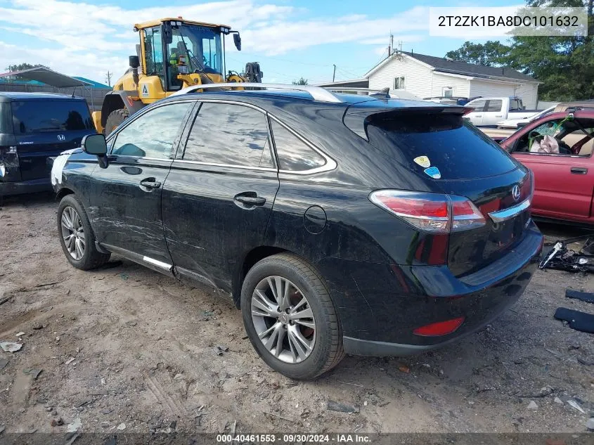 2T2ZK1BA8DC101632 2013 Lexus Rx 350