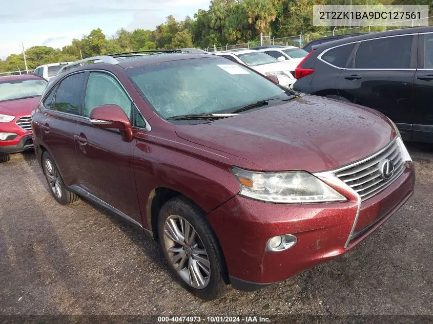 2T2ZK1BA9DC127561 2013 Lexus Rx 350