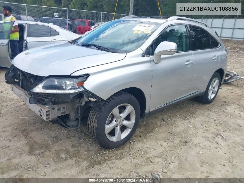 2T2ZK1BAXDC108856 2013 Lexus Rx 350