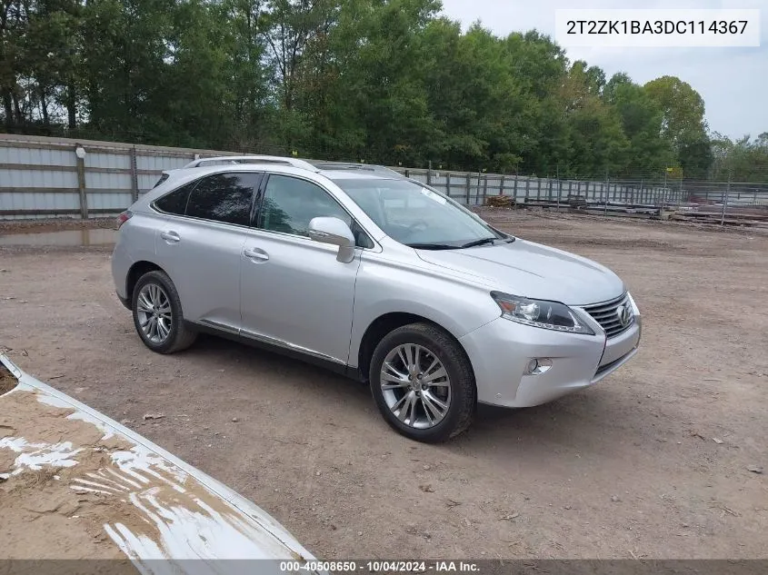 2T2ZK1BA3DC114367 2013 Lexus Rx 350