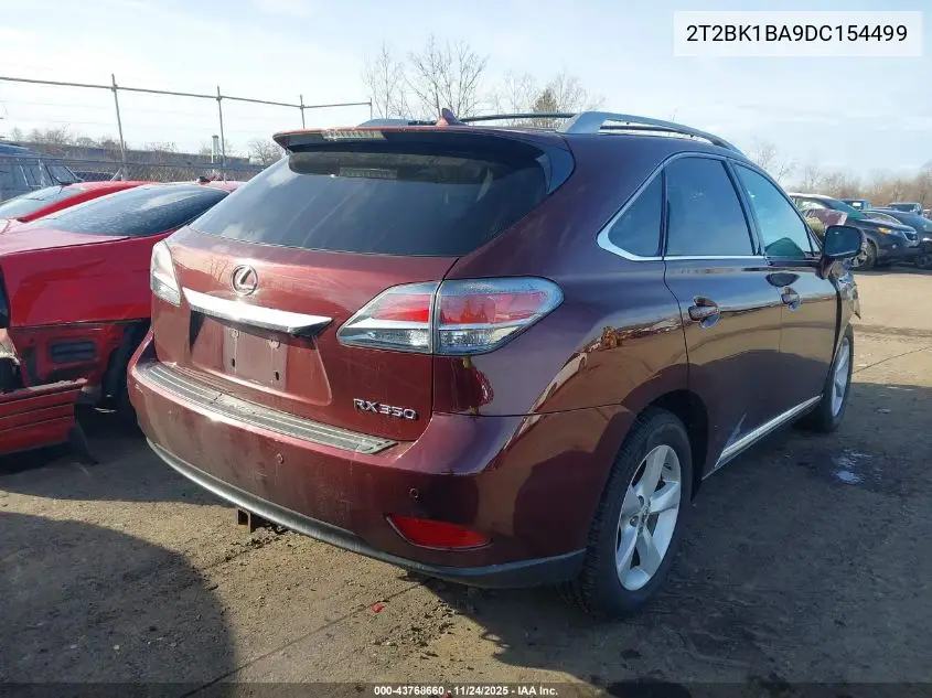 2T2BK1BA9DC154499 2013 Lexus Rx 350
