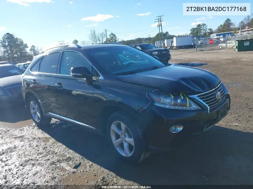 2T2BK1BA2DC177168 2013 Lexus Rx 350