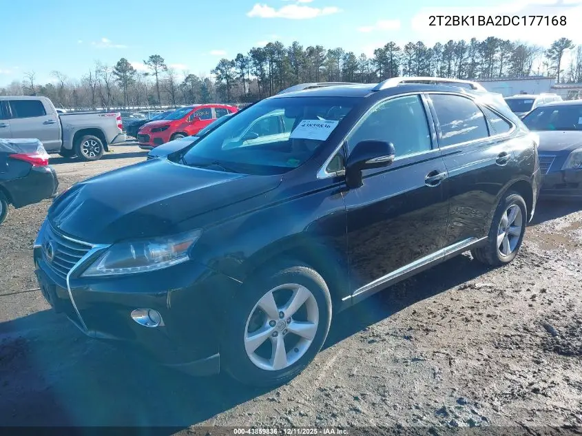 2T2BK1BA2DC177168 2013 Lexus Rx 350