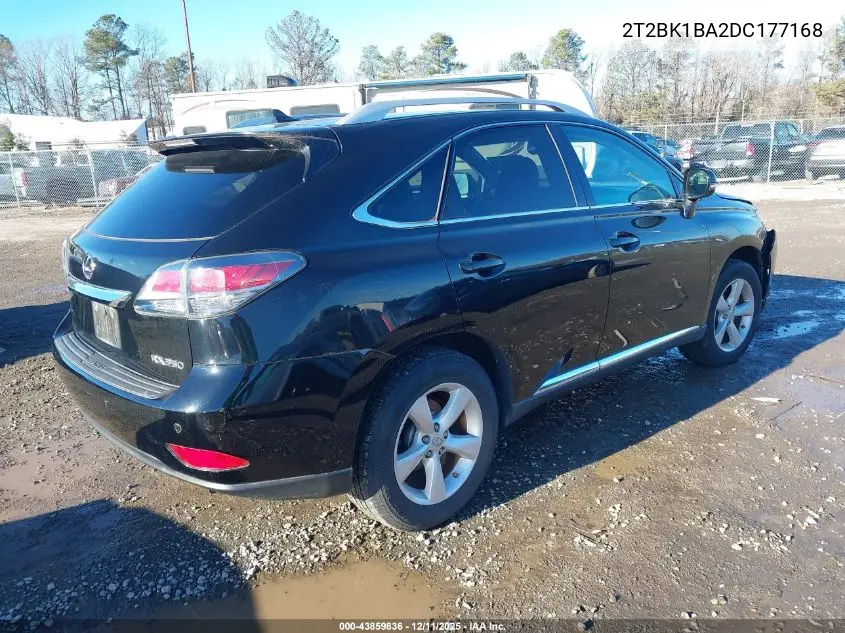 2T2BK1BA2DC177168 2013 Lexus Rx 350