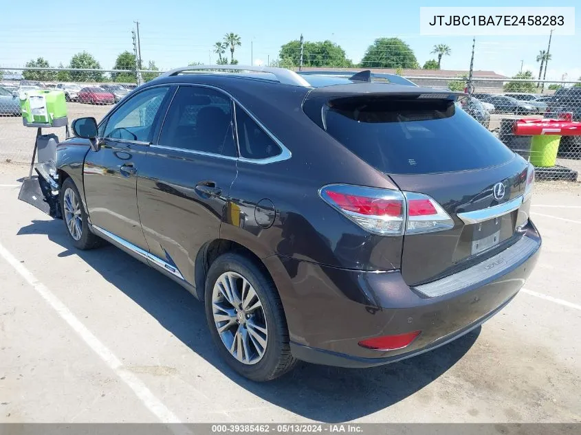 JTJBC1BA7E2458283 2014 Lexus Rx 450H