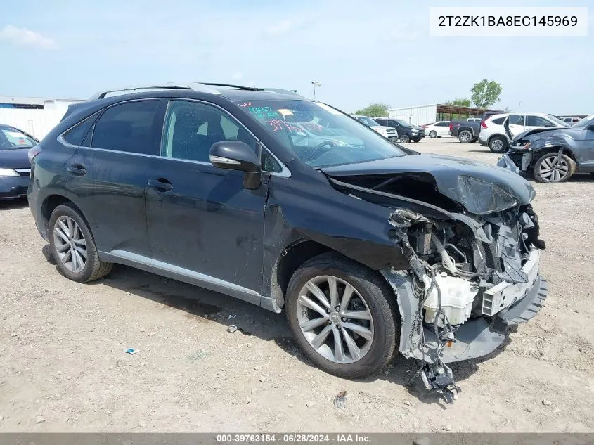 2T2ZK1BA8EC145969 2014 Lexus Rx 350