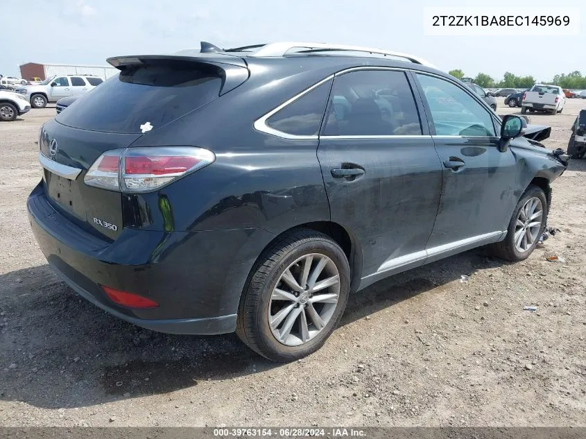 2T2ZK1BA8EC145969 2014 Lexus Rx 350