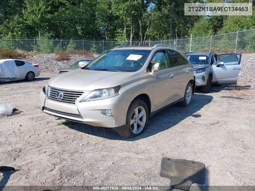 2T2ZK1BA9EC134463 2014 Lexus Rx 350