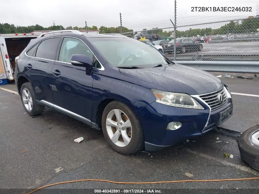 2T2BK1BA3EC246032 2014 Lexus Rx 350/Base/F Sport