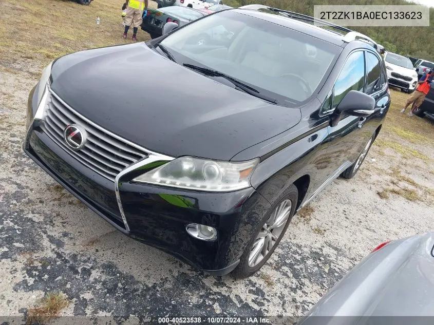 2T2ZK1BA0EC133623 2014 Lexus Rx 350