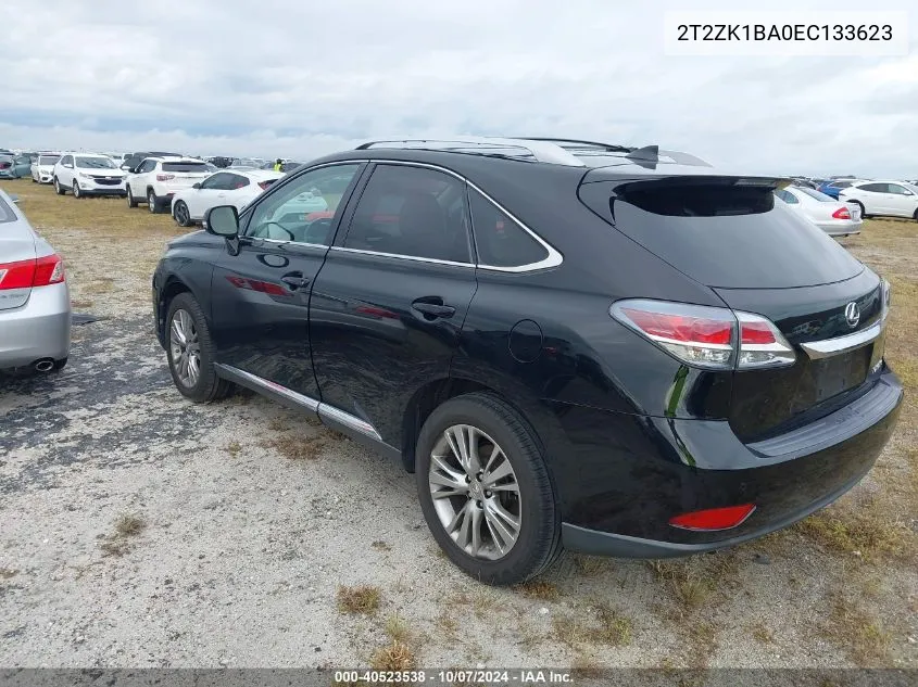 2T2ZK1BA0EC133623 2014 Lexus Rx 350