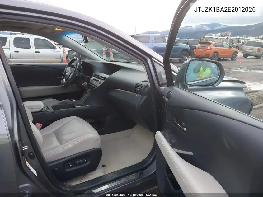 JTJZK1BA2E2012026 2014 Lexus Rx 350