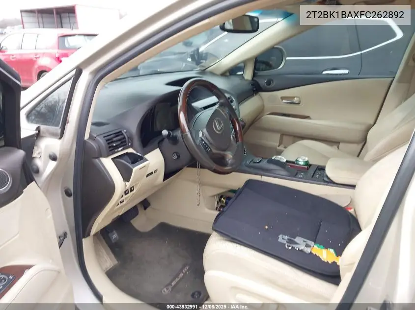 2T2BK1BAXFC262892 2015 Lexus Rx 350