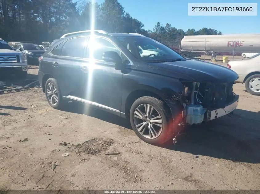 2T2ZK1BA7FC193660 2015 Lexus Rx 350