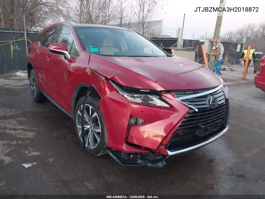 JTJBZMCA3H2018872 2017 Lexus Rx 350