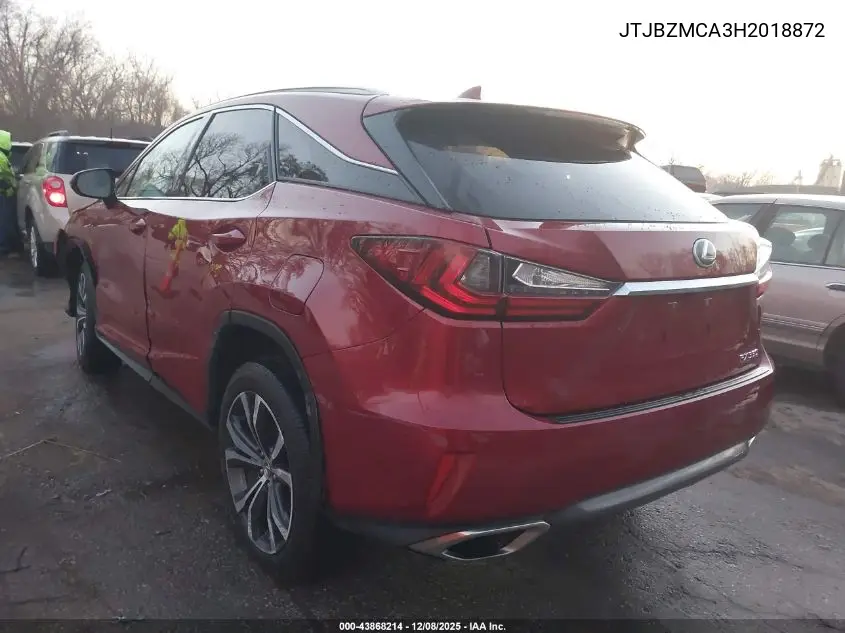 JTJBZMCA3H2018872 2017 Lexus Rx 350