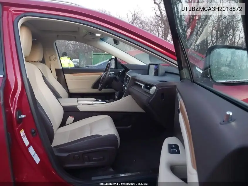 JTJBZMCA3H2018872 2017 Lexus Rx 350