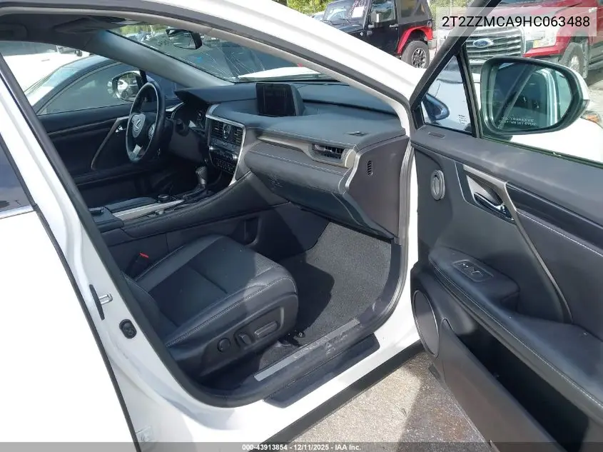 2T2ZZMCA9HC063488 2017 Lexus Rx 350