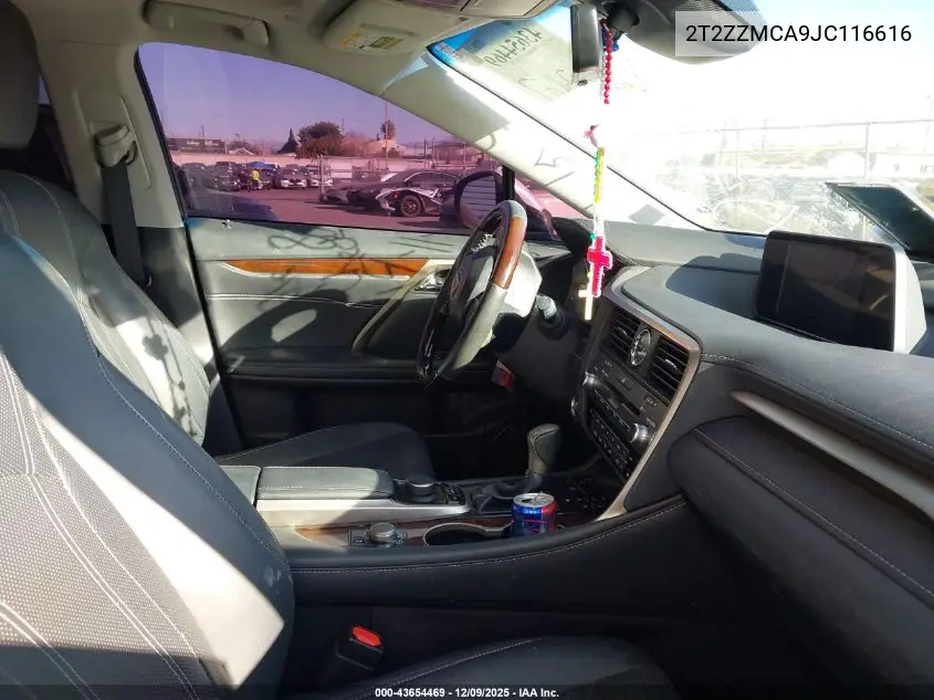 2T2ZZMCA9JC116616 2018 Lexus Rx 350