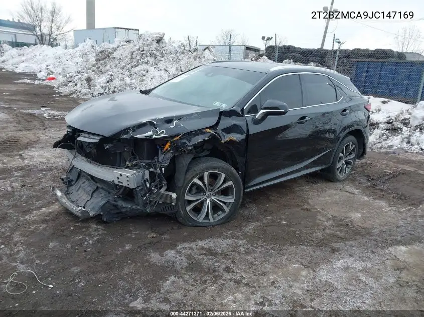 2T2BZMCA9JC147169 2018 Lexus Rx 350