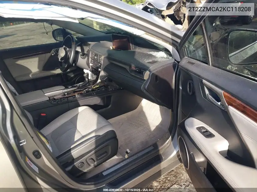 2T2ZZMCA2KC118208 2019 Lexus Rx 350