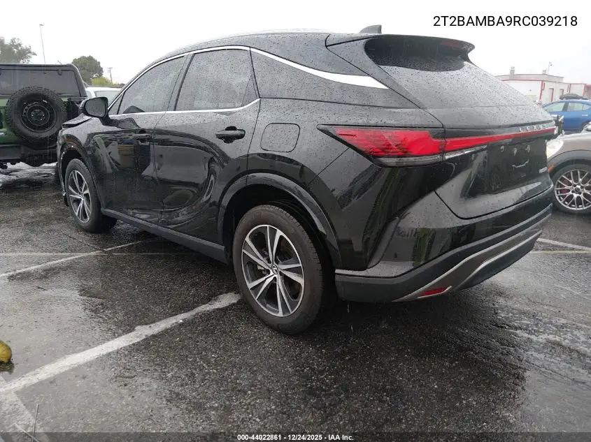 2T2BAMBA9RC039218 2024 Lexus Rx 350