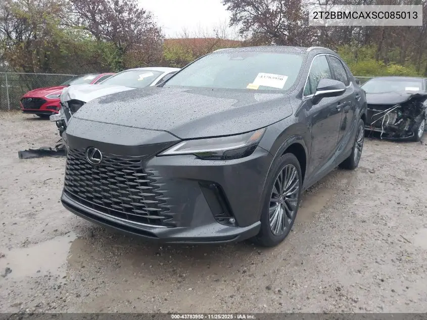 2T2BBMCAXSC085013 2025 Lexus Rx 350H Luxury
