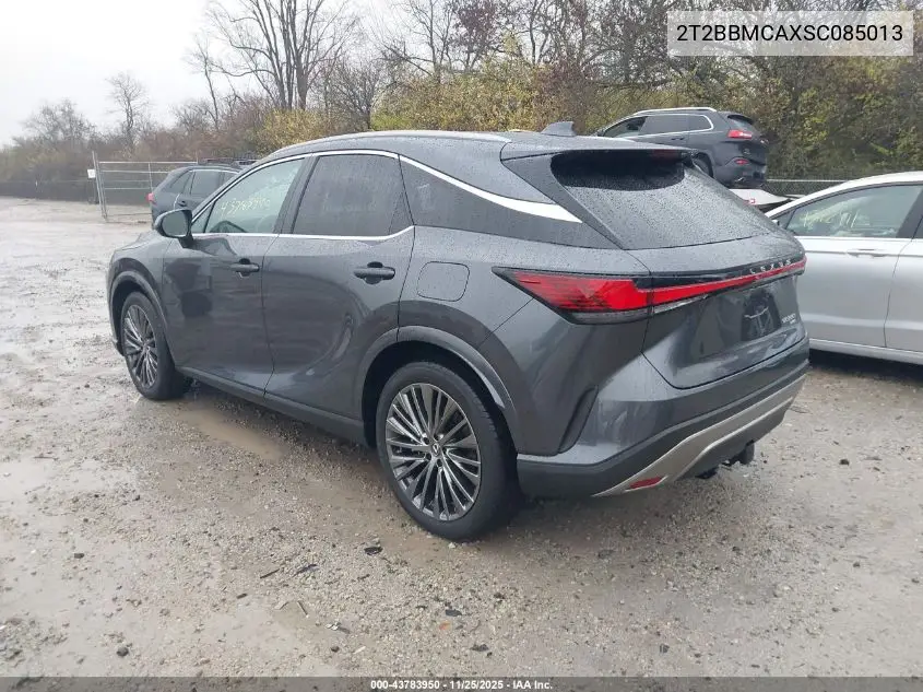 2T2BBMCAXSC085013 2025 Lexus Rx 350H Luxury