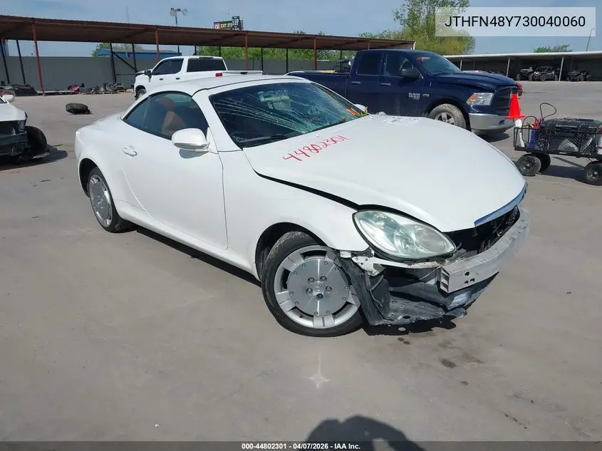 JTHFN48Y730040060 2003 Lexus Sc 430