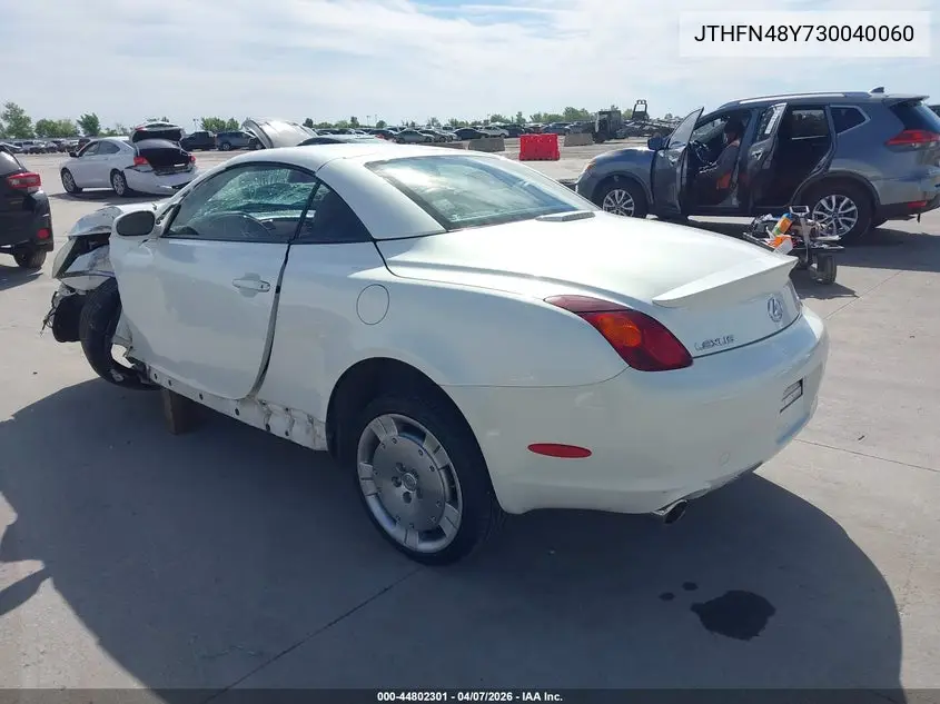 JTHFN48Y730040060 2003 Lexus Sc 430