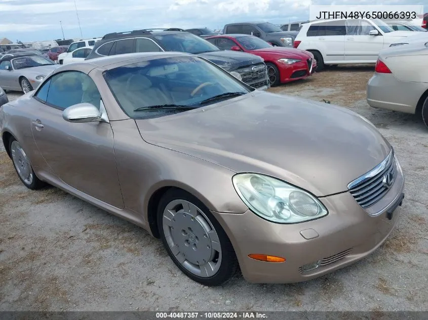 JTHFN48Y650066393 2005 Lexus Sc 430