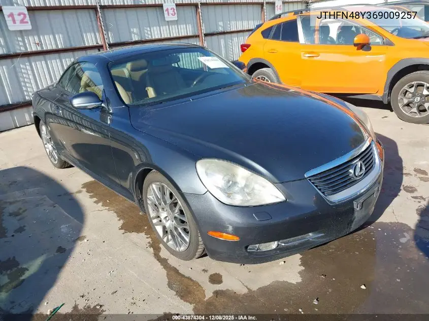 JTHFN48Y369009257 2006 Lexus Sc 430