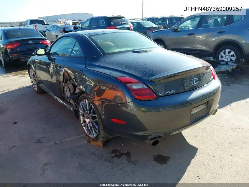 JTHFN48Y369009257 2006 Lexus Sc 430